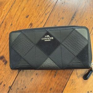 Coach Madison patchwork continental Wallet